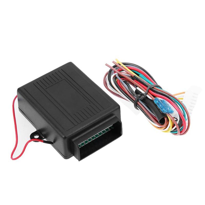 Universal 12V sistemas de alarma de coche Kit Central de Control remoto cerradura de la puerta del vehículo sistema de entrada sin llave de bloqueo Central con Control remoto