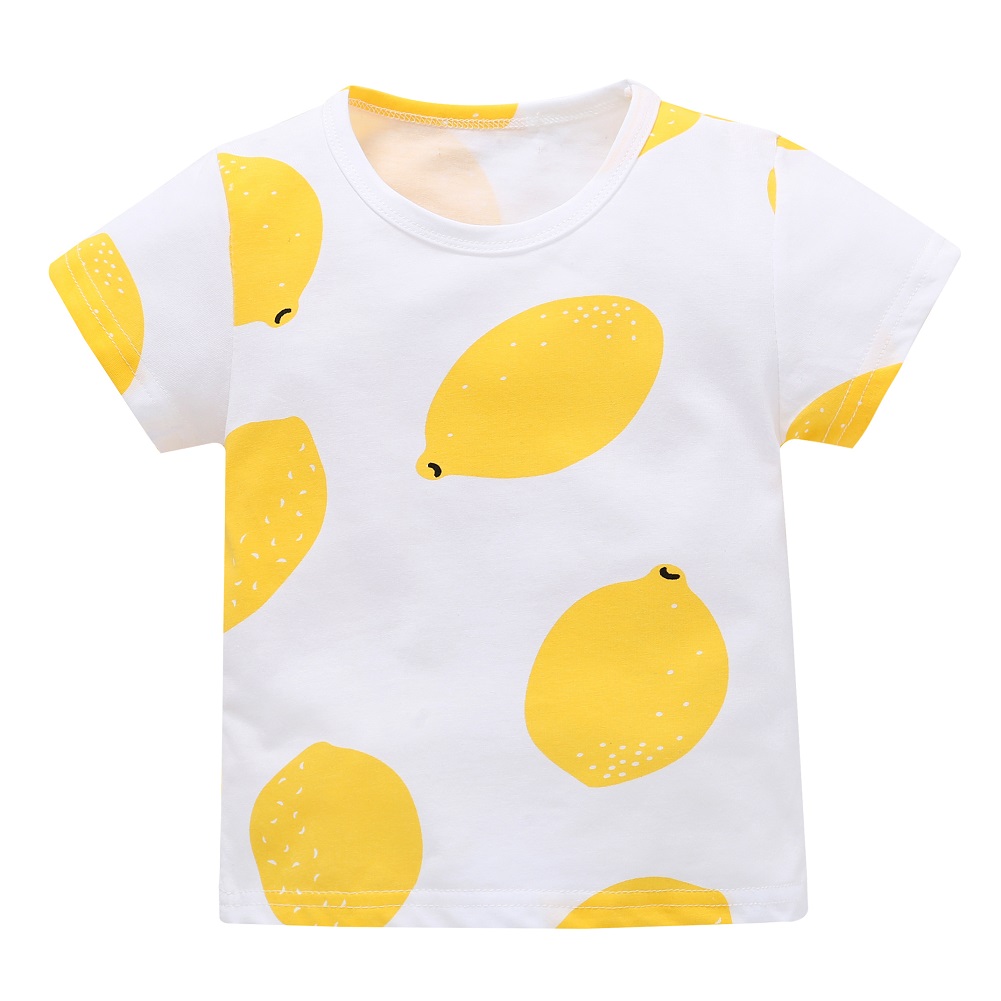 0-18M Neugeborenen Kleinkind Baby Mädchen Jungen T Shirts Tops Print Kurzarm Pullover Schöne T Shirts Tops