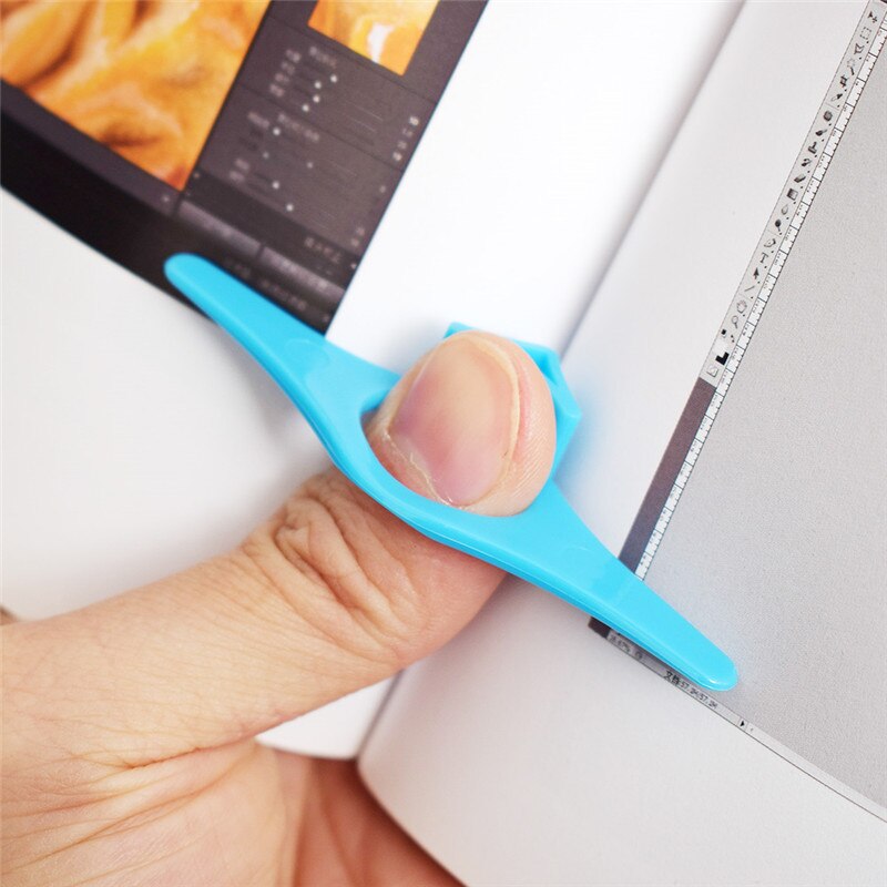 Plastic thumb book support Book Page Holder Marker Multi-function Bookmark school office supplies Book Thumb Holder