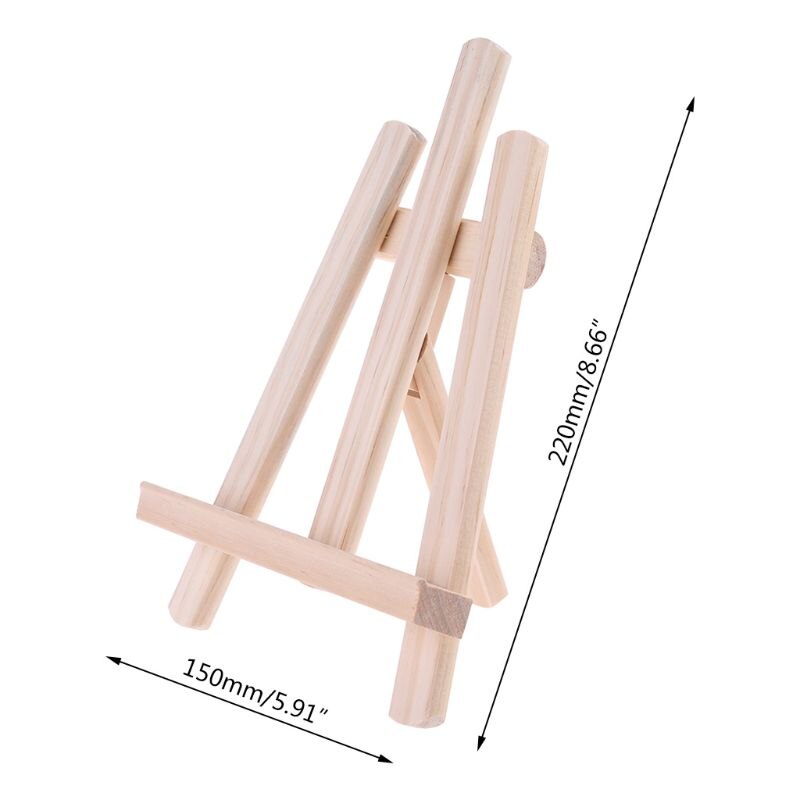 Wood Table Easel Tablets Stand Easel Painting Craft Wood Stand For Decoration