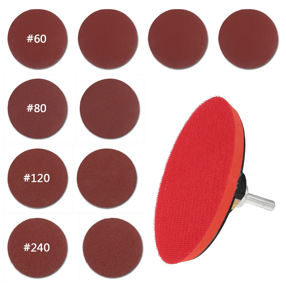 12pcs/set Abrasive Disc Cutting Circular Saw Blade Grinding Wheel with Bottom Screw Abrasive Sanding Disc Tools Cutting Metal