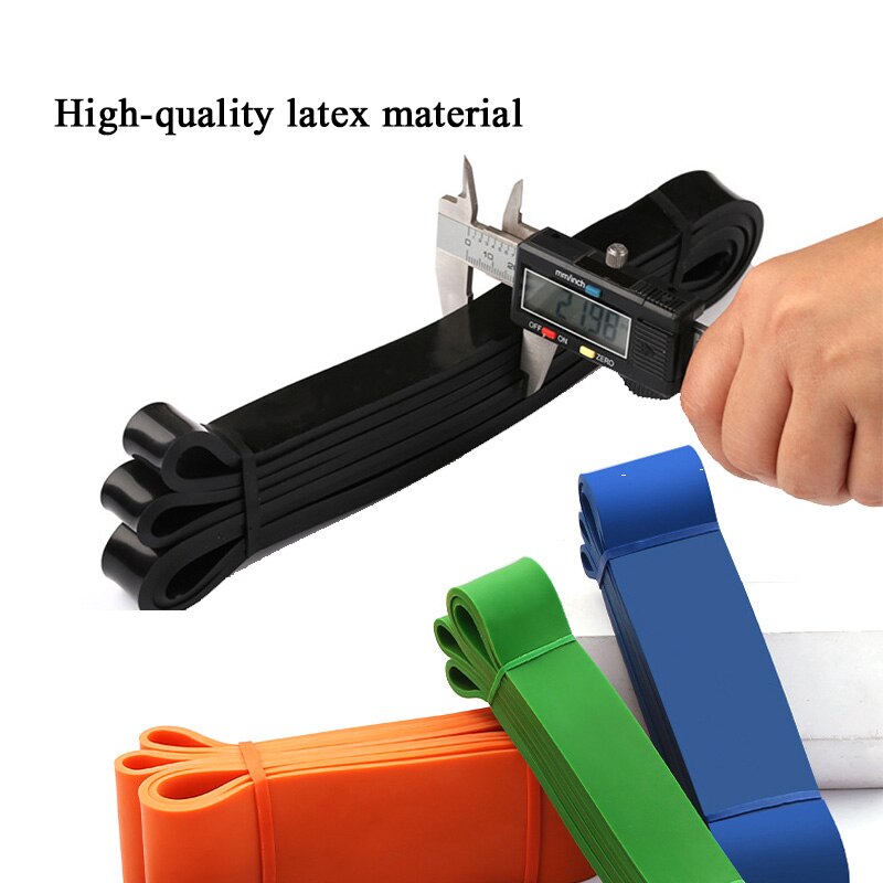 Letax Resistance Band Expander Exercise Stretch Pull-Up Fitness-Training Pilates Home-Workout 208cm Elastic Band Assist Bands