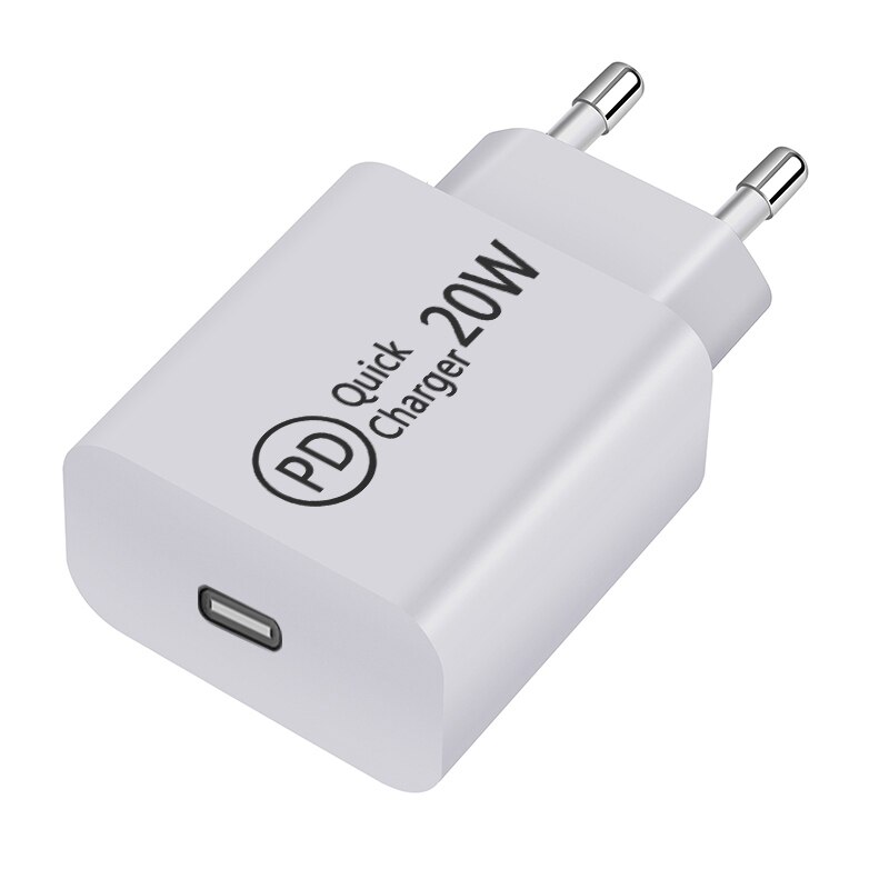 Fast Charger 20W Pd Fast Charger Type C Power Wall Charger Voor IPhone13 12/12 Mini/12 Pro Max/11 Pro/Xs/Xr/Ipad Lader Adapter