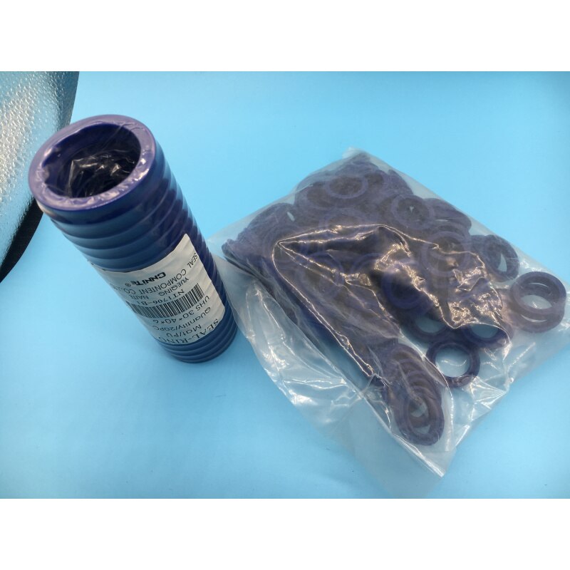 UHS 32/23.5/31.5/40/35/35.5/38/40/45/50/53/55/56/58/60 PU YIYUN Cylinder Hydraulic Piston Oil Seal Sealing Ring U Universal Blue