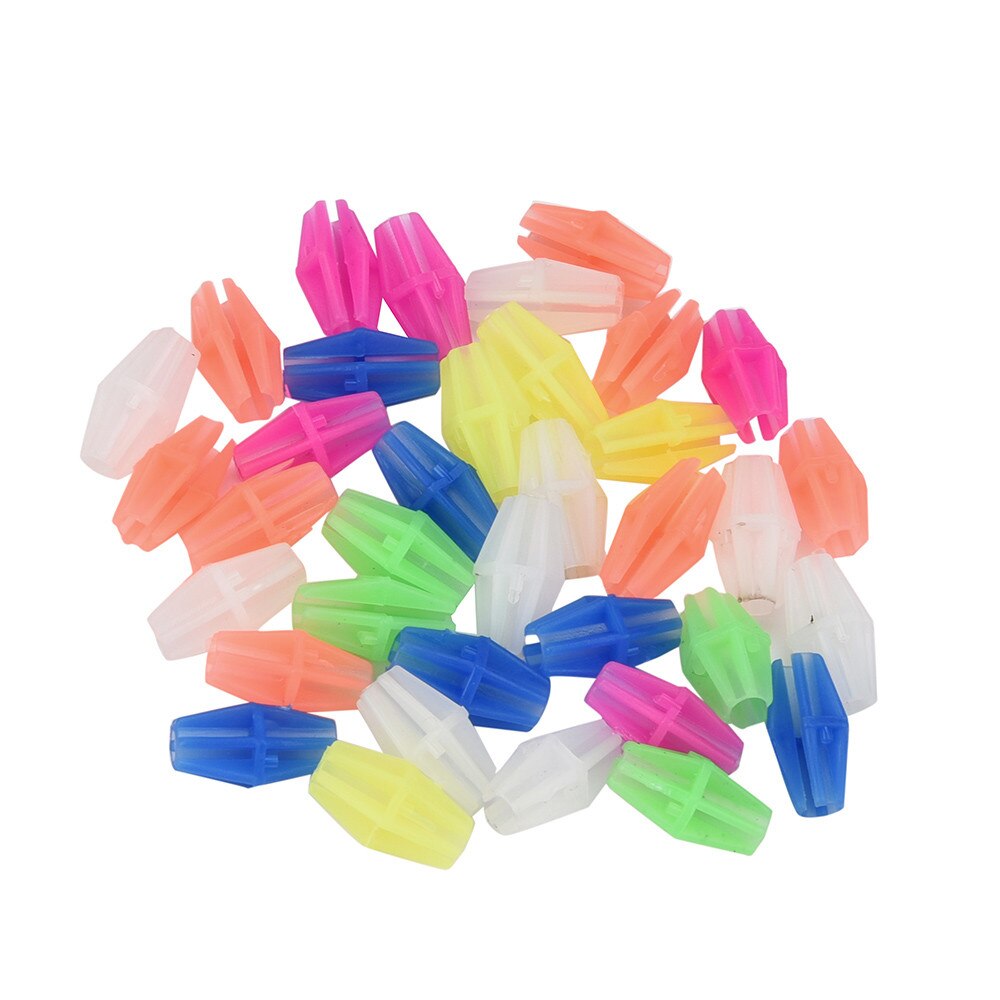 36 stk plast sykkelhjul eiker perler / stjerner barn sykkel sykkel dekorer