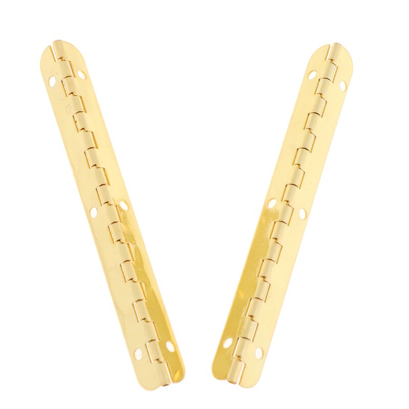 2PC Lange Metall Scharniere Für Möbel Schrank Holz Kasten Antike Dekorative Scharniere Möbel Armaturen Hardware-