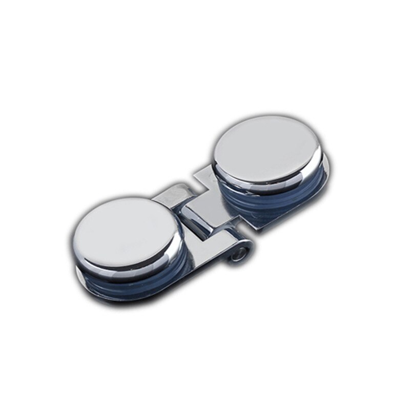 Zinc alloy glass fix clamps 6-12mm glasplate Bilateral Clip door hinge for cupboard cabinet connection holder Furniture hardware