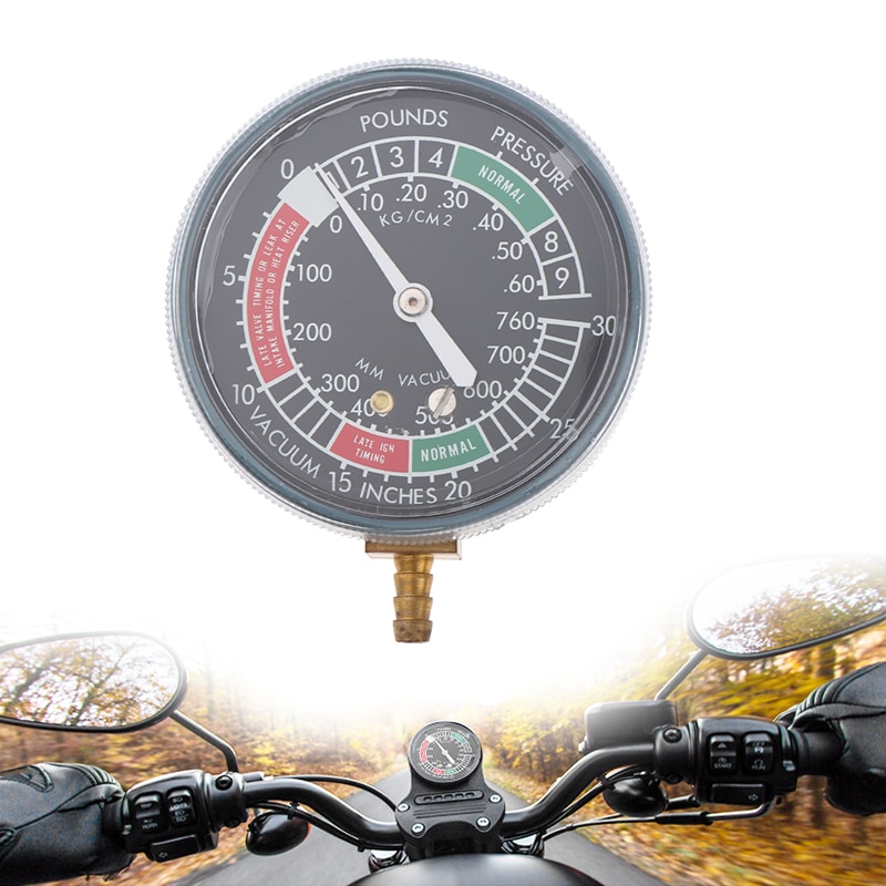 70mm Motorcycle Vacuum Carburetor Synchronizer Synchronization Carb Gauge Fuel Vacuum Carb Synchronizer Balancer Tool Plastic