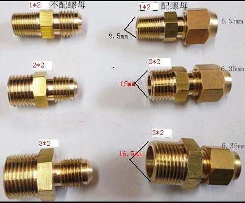 A/C copper adapter air conditioner parts