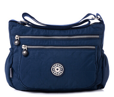 Casual Women Messenger Bags Female Shoulder Bag Crossbody Bags for Women Handbags Nylon bolsos sac a main LJ-336: Deep Blue