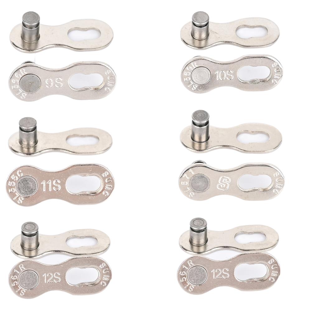 SUMC Bicycle Chain Missing Link Magic buckle 11 12 speed silver gold Chain Link 6/7/8s 9s 10s 11s 12S bicycle quick magic button
