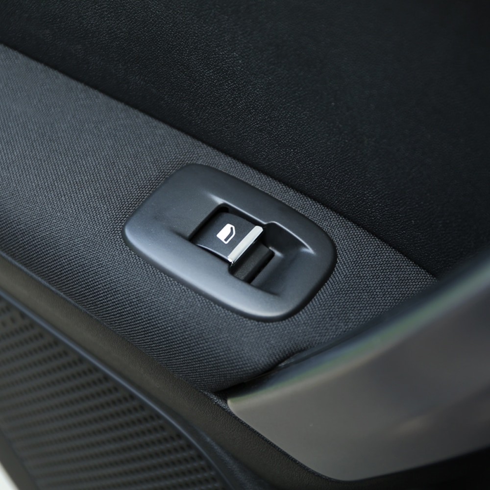 Stainless Steel Car Window Switch Decorative Sequins Lifter Dedicated Sticker For Peugeot 208 - 307 4008 5008 GT