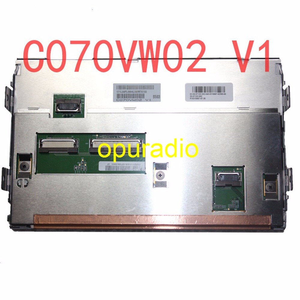 Pantalla LCD de navegación C070VW02 V1, Panel de pantalla LCD para Land Rover Discovery 4 y Range Rover Sport ) a estrenar de 100%