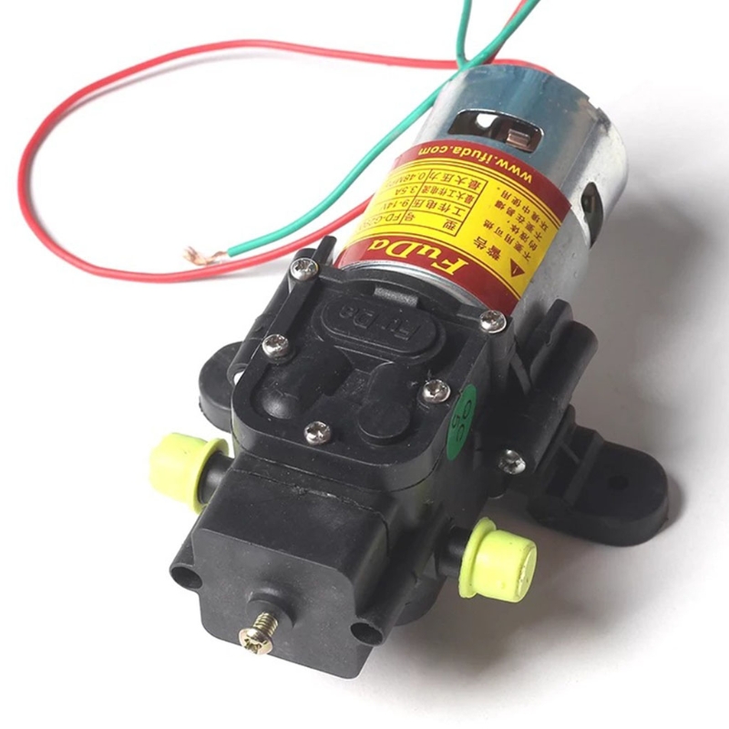 High Pressure Electric Water Diaphragm Pump Self Priming Pump 12 V Compatible with Motorhome/Caravan