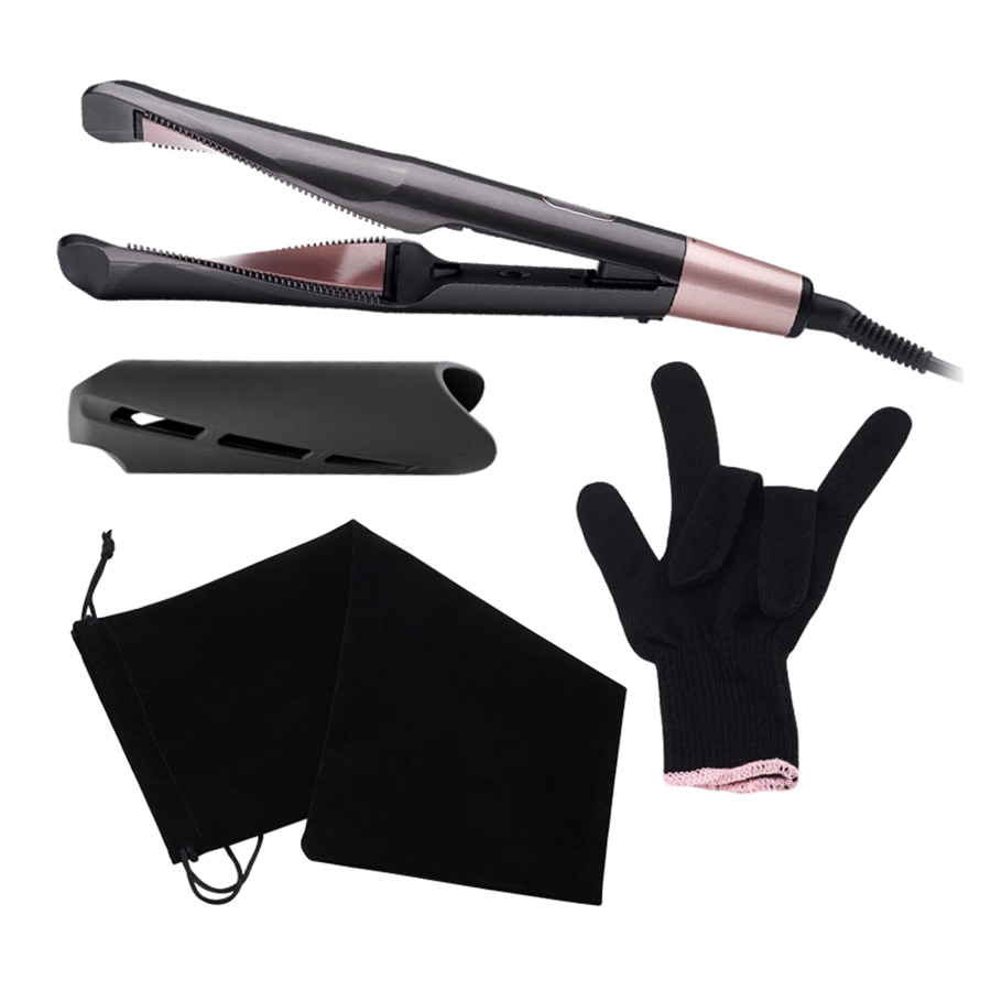 LCD Display Ceramic plates Flat Iron Straightening Irons Styling Tools Hair curler iron curling wand