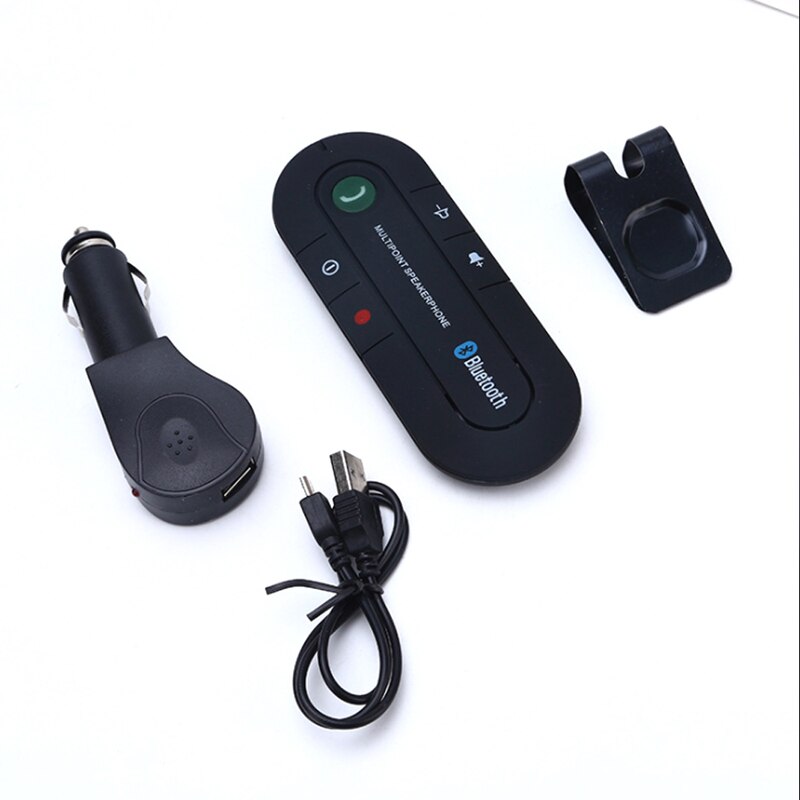 Multi-fonction Bluetooth récepteur voiture mp3U disque lecteur de musique pare-soleil voiture Bluetooth mains libres appel vocal FM transmetteur