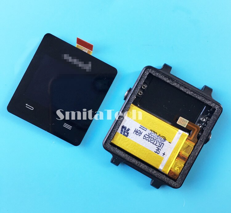 GPS Smart watch for Garmin Vivoactive LCD display with touch Screen, back cover shell with battery,Double-sided tape repair part