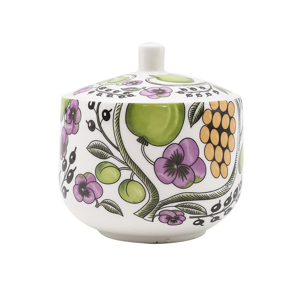 Bone China Coffee Cup European Afternoon Tea Cups Simple Luxury Espresso Cups Porcelain Cup DA60BYD: Sugar bowl