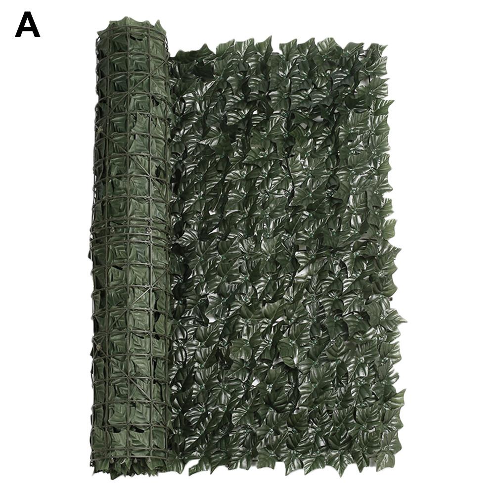 50*300cm gecodeerde kunstmatige heg simulatie groene planten privacyhek voor buitentuinen binnenplaatsen: A