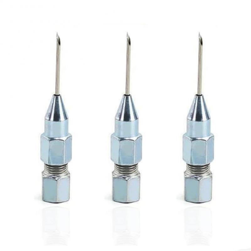 Naald Neus Vet Tool Dispenser Nozzle Adapter Vetspuit Naald Tip Van De Mond Vet Nozzle Vet Accessoires: 3pcs