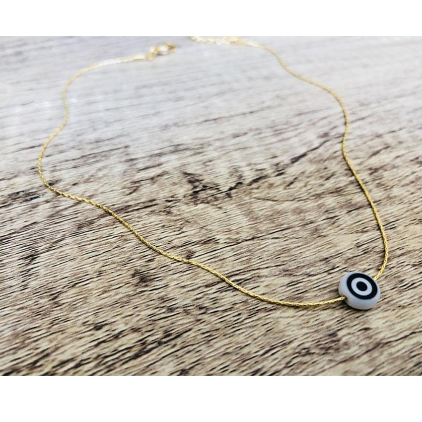 Boho Gouden Ketting Boze Oog Choker Ketting Voor Vrouwen Fatima Chocker Kraag Collier Femme Collares Mujer Colar Naszyjnik Ketting