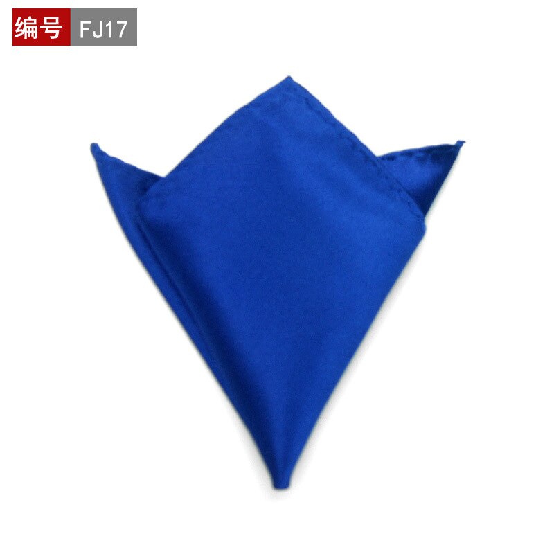 25*25cm polyester lommetørkle herre business dress floral lomme firkantet hankies klassisk rutete lomme håndkle: 18