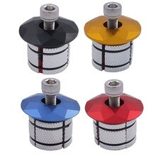 MTB Bike Carbon Fork Steerer Tube Expander Plug Expansion Flower Heart Screw Ultra Light Front Fork Vertical Tube Hanging Core