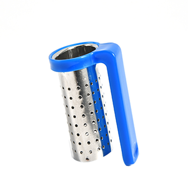 Stainless Steel Tea Strainers Diffuser Herbal Spice Strainer Loose Leaf Tea Bags With Handle Tea Maker Strainer Home Tea Set: 03
