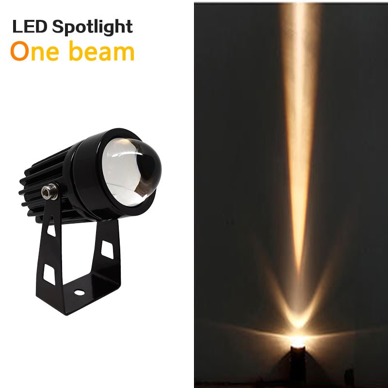 Outdoor LED Wall spotlight 9W 12W landscape Lighting 220V Red Green Blue RGB Wall light IP66 Waterproof one beam lights: Warm White / 11-15W