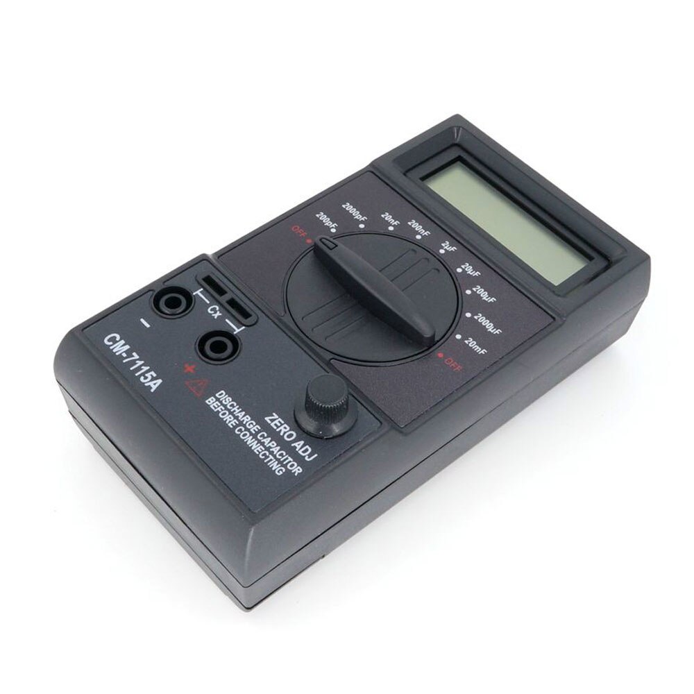 CM7115A Praktische Condensator Meter Digitale Multimeter LCD Display Meten met Dual-Slope integratie A/D converter systeem