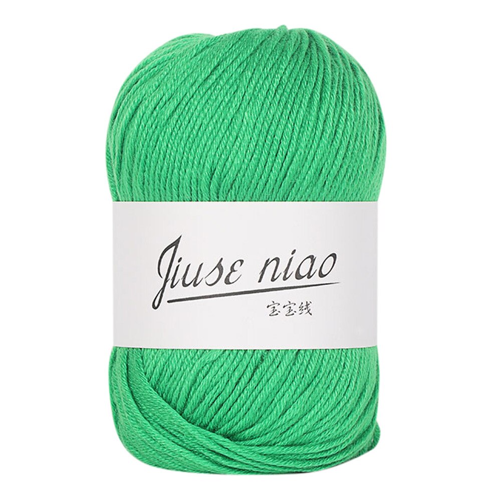 1Pc Hand-Gebreide Wollen Garen Winter Baby Huidvriendelijke Katoen Gehaakte Katoenen Draad Bal Huishouden Gebreide Kasjmier garen