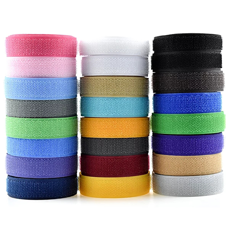 2cm * 1M Magic Tape Adhesive Verschluss DIY Polyester Nylon Haken Schleife Band Verschluss Nähen Zubehör Klittenband Keine kleber