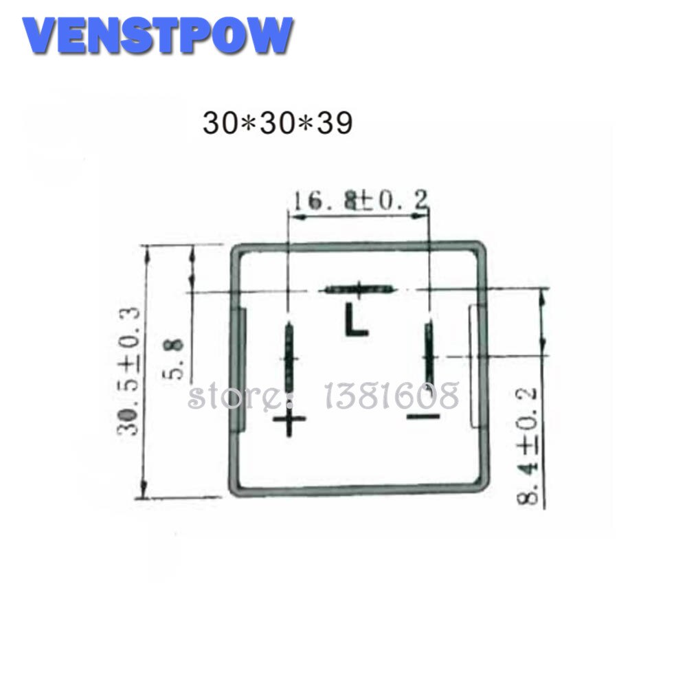 3 Pin CF13 JL-02 Elektronische Auto Flasher Relay ... – Grandado
