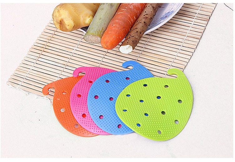 1 PC Fruit Groente Borstel Keuken Gereedschap Reinigingsborstel Voor Aardappel Keuken Thuis Gadgets koken tool KX 019