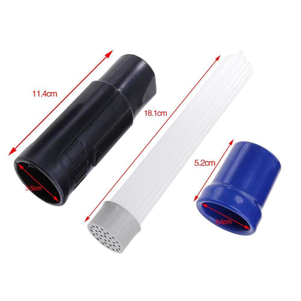 Portable Universal Vacuum Dust Cleaner Household Straw Attachment Clean Dirt Tools Tubes Brush Dust Remover