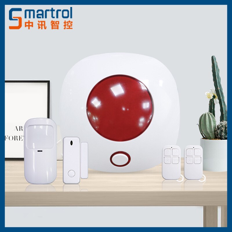 Factory direct wireless sound and light alarm alarm host speaker on-site burglar alarm shop tweeter