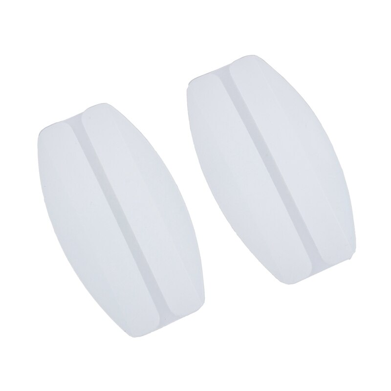2 x kuddar / kuddar står för bh-rem - transparent silikon halkskydd bekvämt