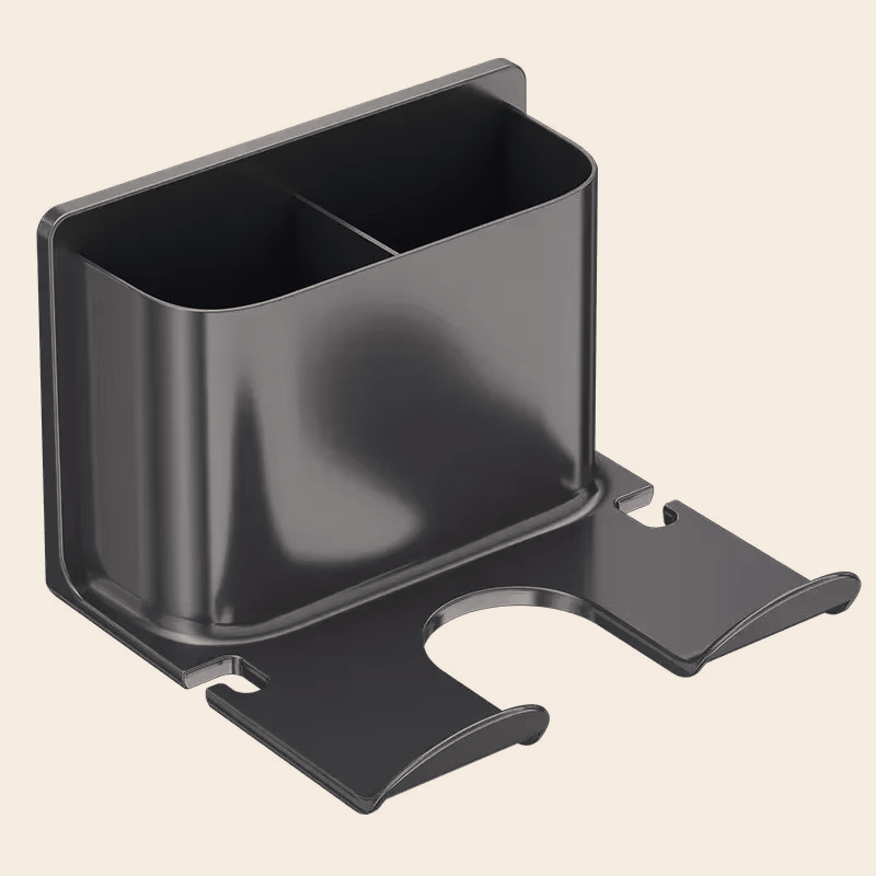 Huishoudelijke Föhn Plank Kunststoffen Wandmontage Geen Ponsen Föhn Houder Wc Opbergrek Badkamer Organisatie Planken: YELLOW