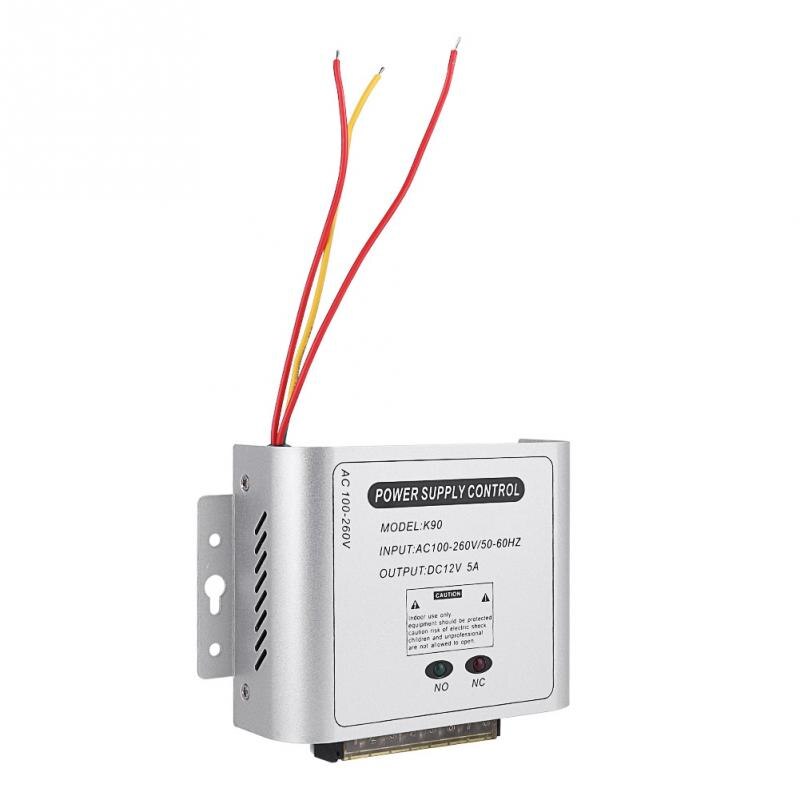 Superieure DC 12 v Deur Toegangscontrole Systeem Schakelaar Voeding Adapter 5A/AC 110 ~ 240 v