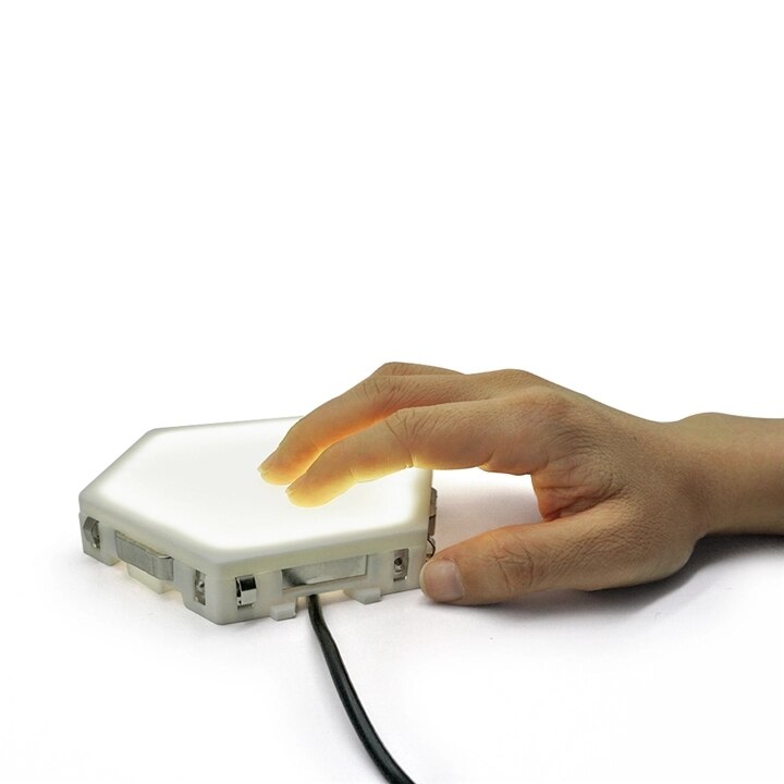 hand touch light sensor light Freely arbitrarily combined touch sensitive modular led lamp background decorative led wall light