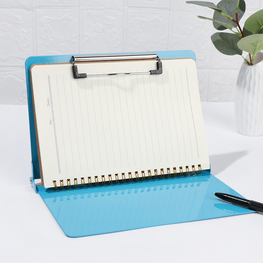 Solid Color Aluminum Student A4 File Folder Business Office Stationery Loose-leaf Folder Document Storages Office Supplies