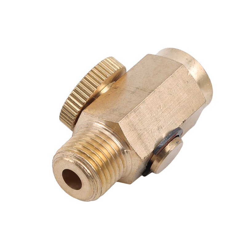 Ventile Pneumatische Durcheinander fließen Kontrolle Schalldämpfer Luft Auspuff Für Auto Goldene Pneumatische Geschwindigkeit Regulierung Ventil Kopf