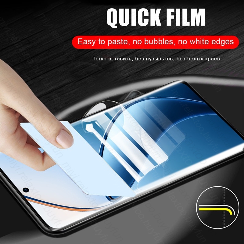 3PCS 999D Weiche Hydrogel Film Für Realme 12 Pro + Realmi 12 Pro Plus 5G RMX3840 6,7 "Screen Protector Nicht Glas Auf Realme12Pro + 5G