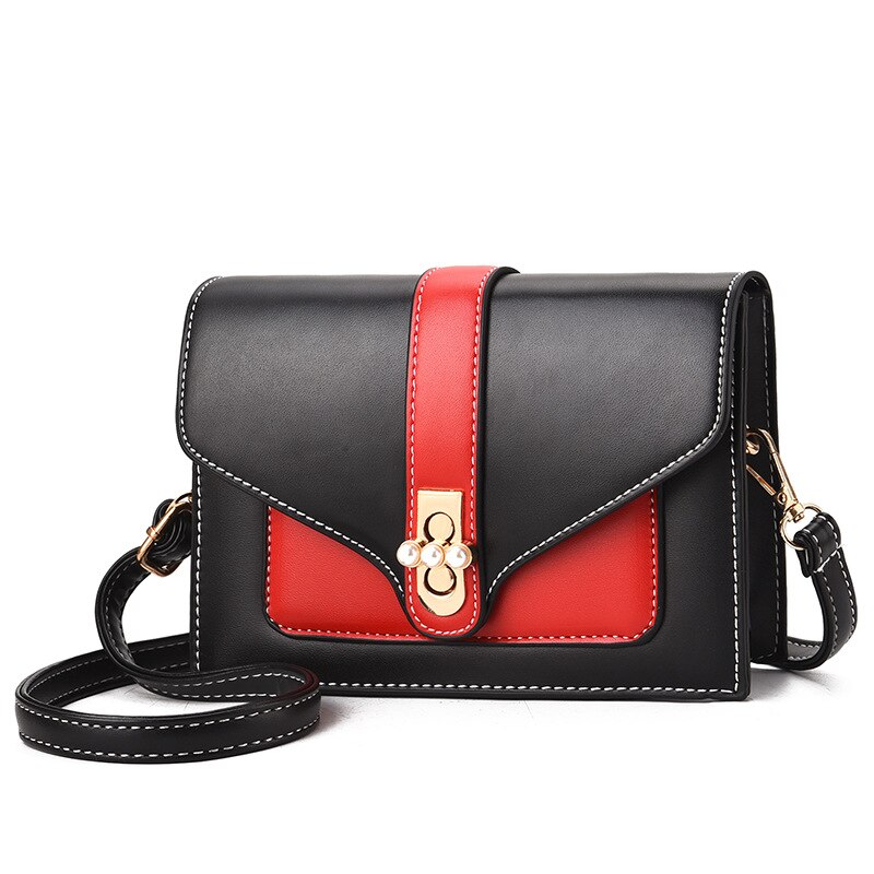Vrouwen Messenger Bags Luxe Handtassen Beroemde Vrouwen Tas Casual Tote Interieur Slot Pocket: Black