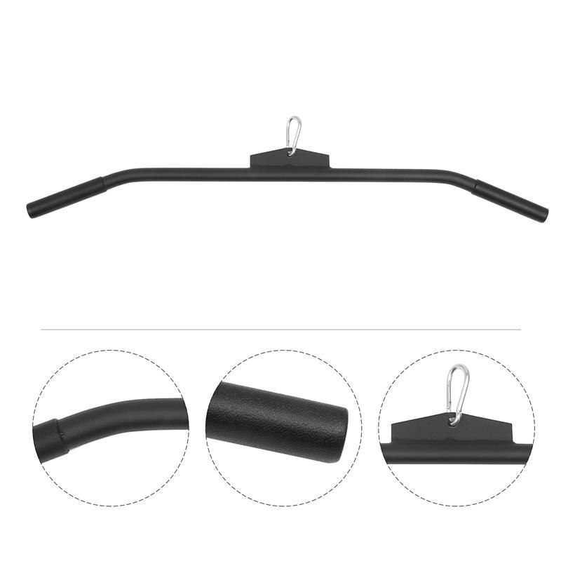 1 Set Pull Down Bar Pull Down Biceps Bar Staal Biceps Pull Bar Fitnessapparatuur