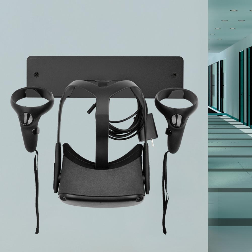 Universal VR Headset Wall Mount Holder for Rift-S Quest Vive Pro VR Valve Index Display Storage Stand
