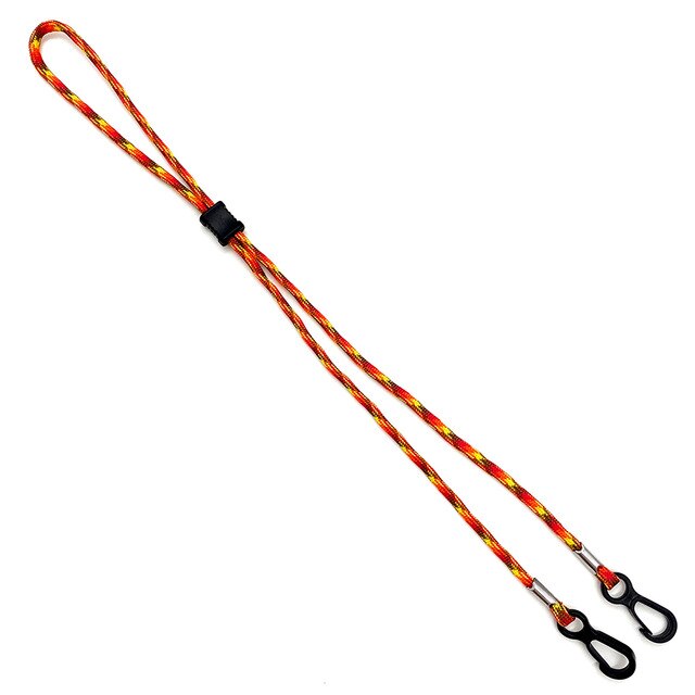 Masque facial réglable, Extension de lanière de lunettes, confortable, porte-chaîne, cintre de cou, femmes hommes: F