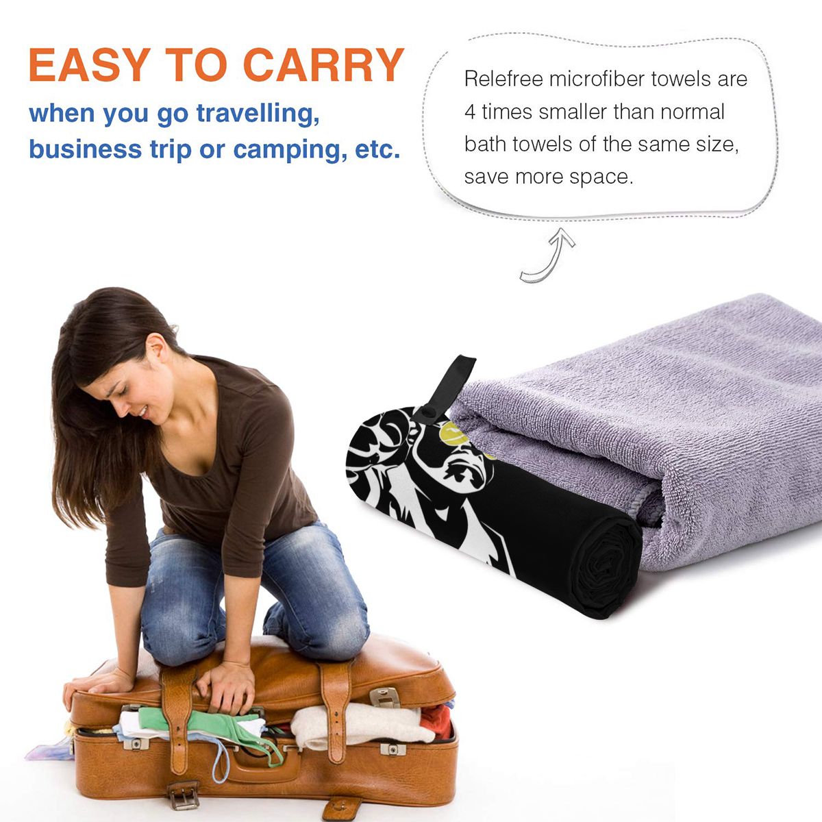 John Goodman-Toalla de playa de estilo Popular para mujer, de arte, gran , redondo, Geek,