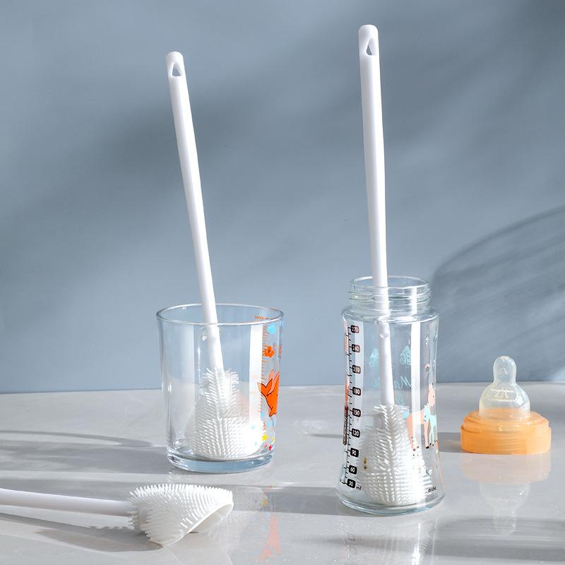 Spazzola per tazza con manico lungo spazzola per tazza isolante pieghevole per la pulizia degli strumenti per la pulizia della cucina multifunzionale per la casa