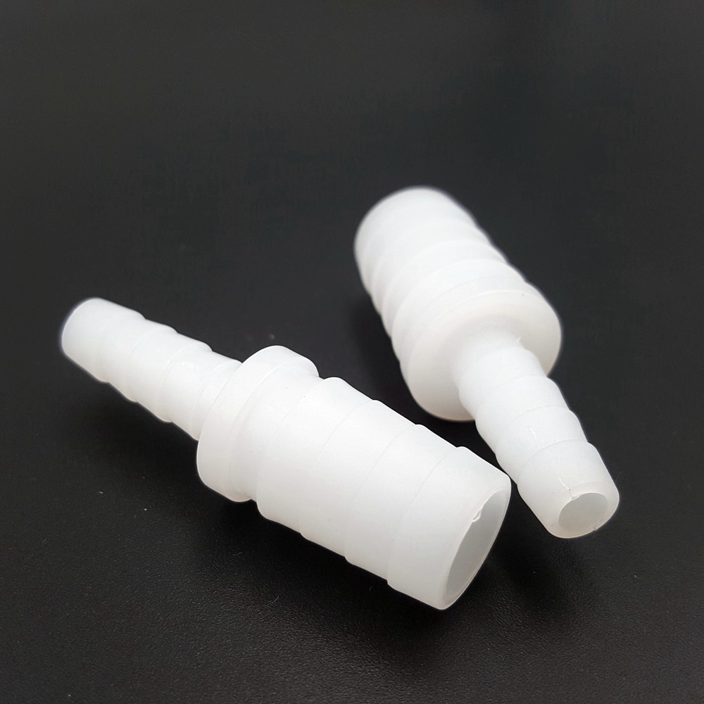 5pcs/lot PE Food Grade Straight Joint Hose Connector Pipe Joint Variable Diameter Gladhand for Hose Silicone Tube